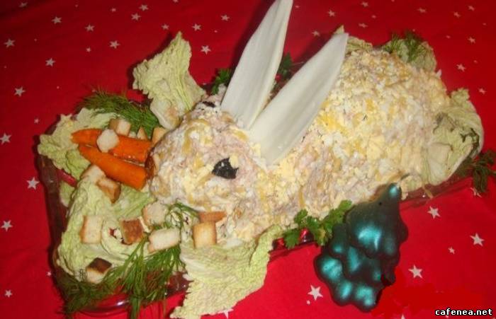 Salata de Anul Nou ,,Iepure"