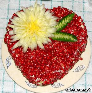 Salata de Valentine's Day ,,Ruby Heart"(Inima de rubin)